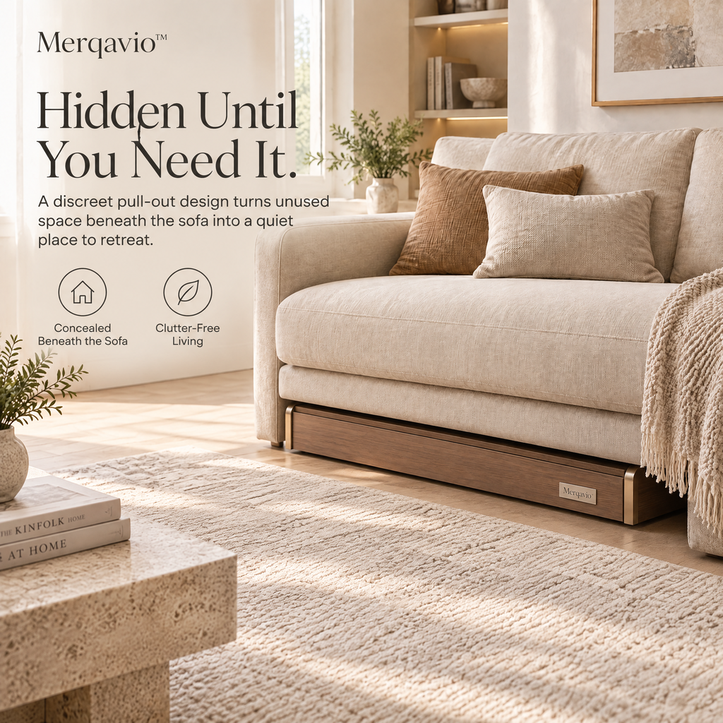 Merqavio™ Under-Sofa Pet Retreat