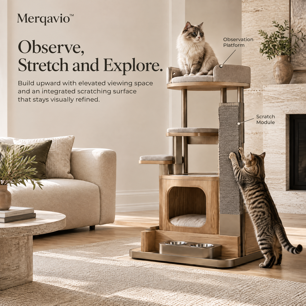 Merqavio™ Modular Pet Apartment System