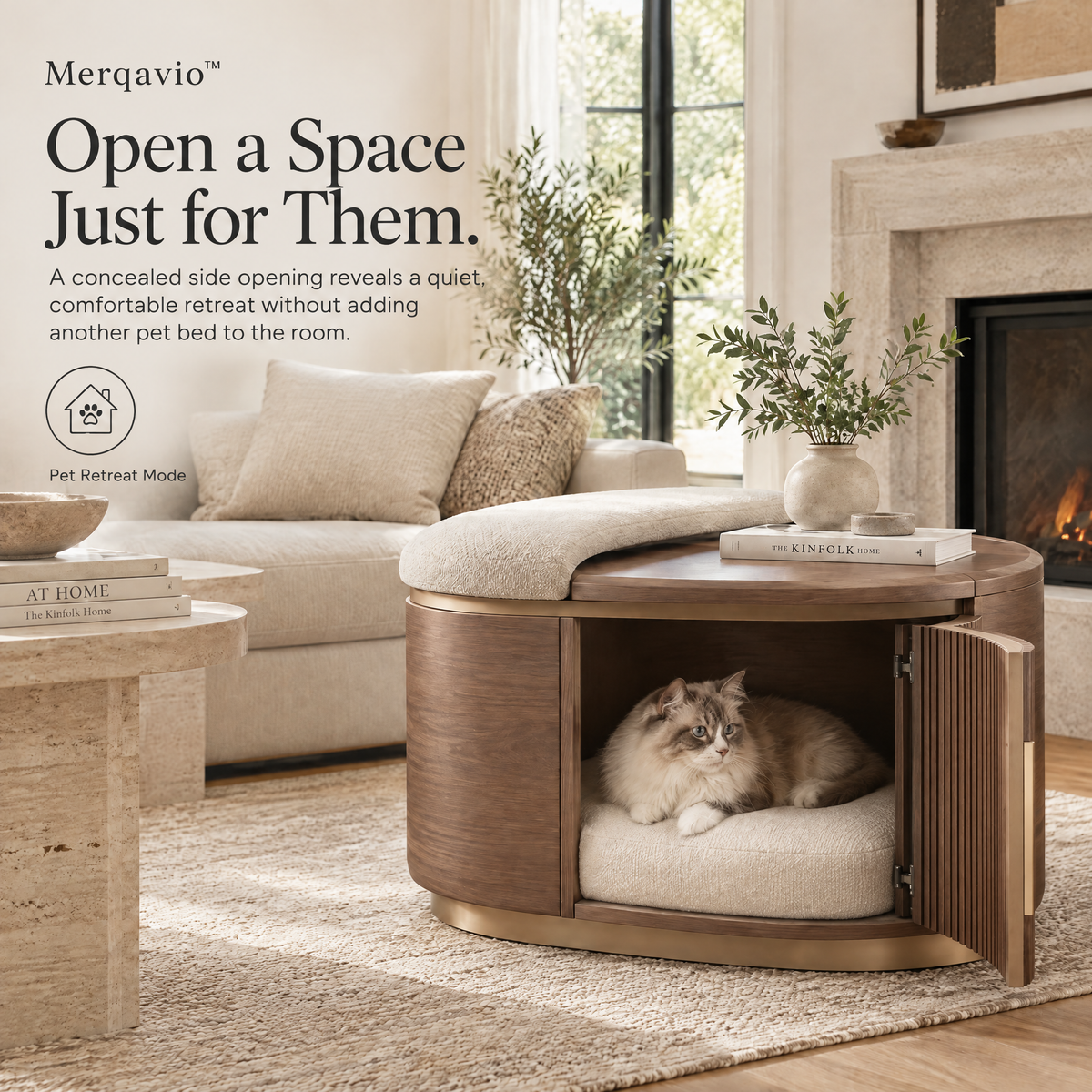 Merqavio™ Convertible Pet Ottoman
