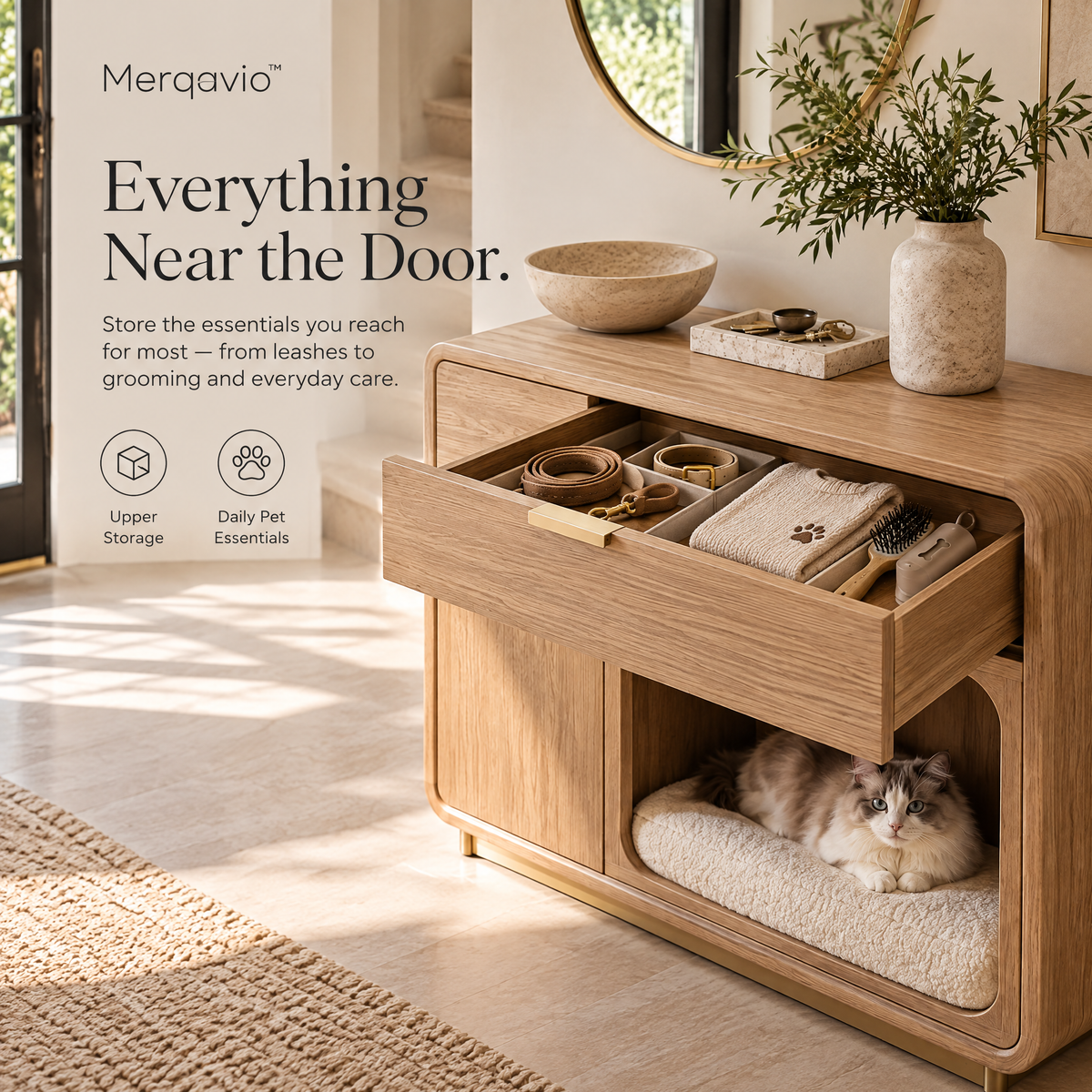 Merqavio™ Pet Retreat Console