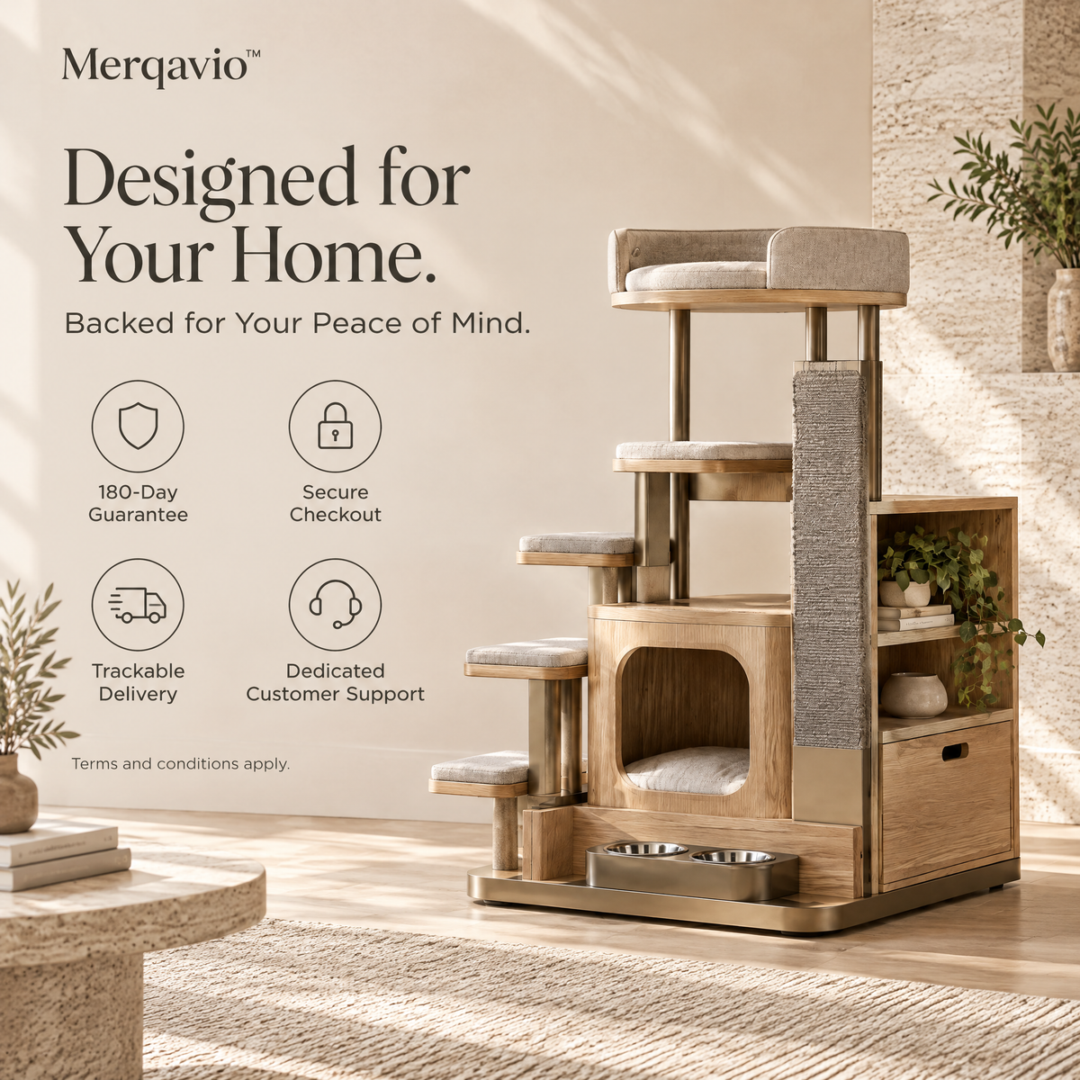 Merqavio™ Modular Pet Apartment System