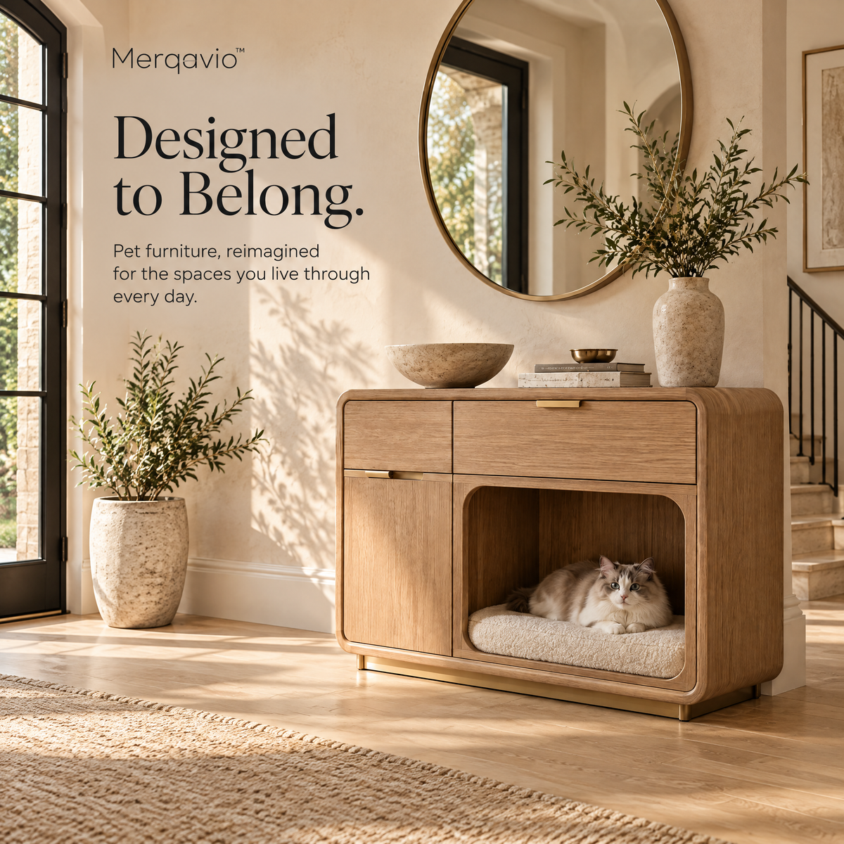 Merqavio™ Pet Retreat Console