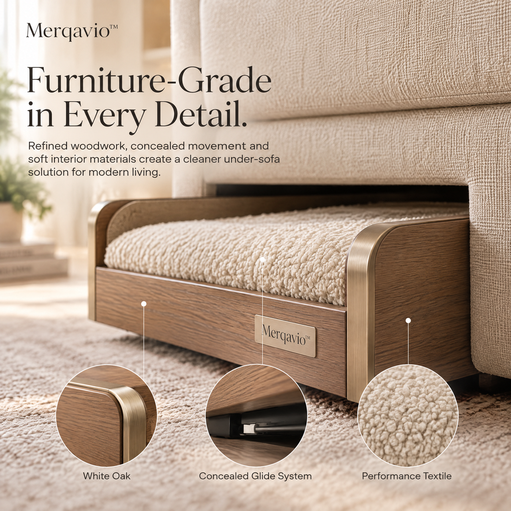 Merqavio™ Under-Sofa Pet Retreat
