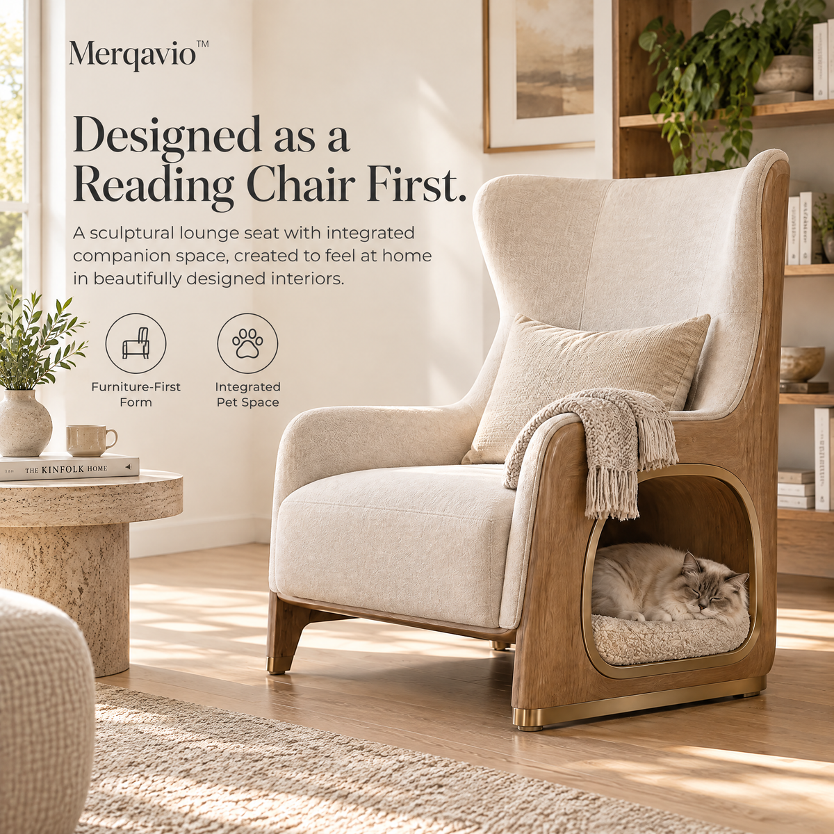 Merqavio™ Pet Reading Nook