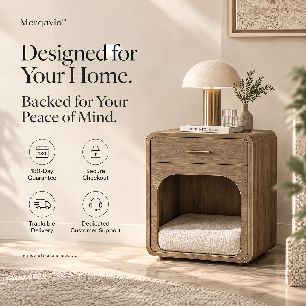 Merqavio™ Pet Bedside Companion Cabinet