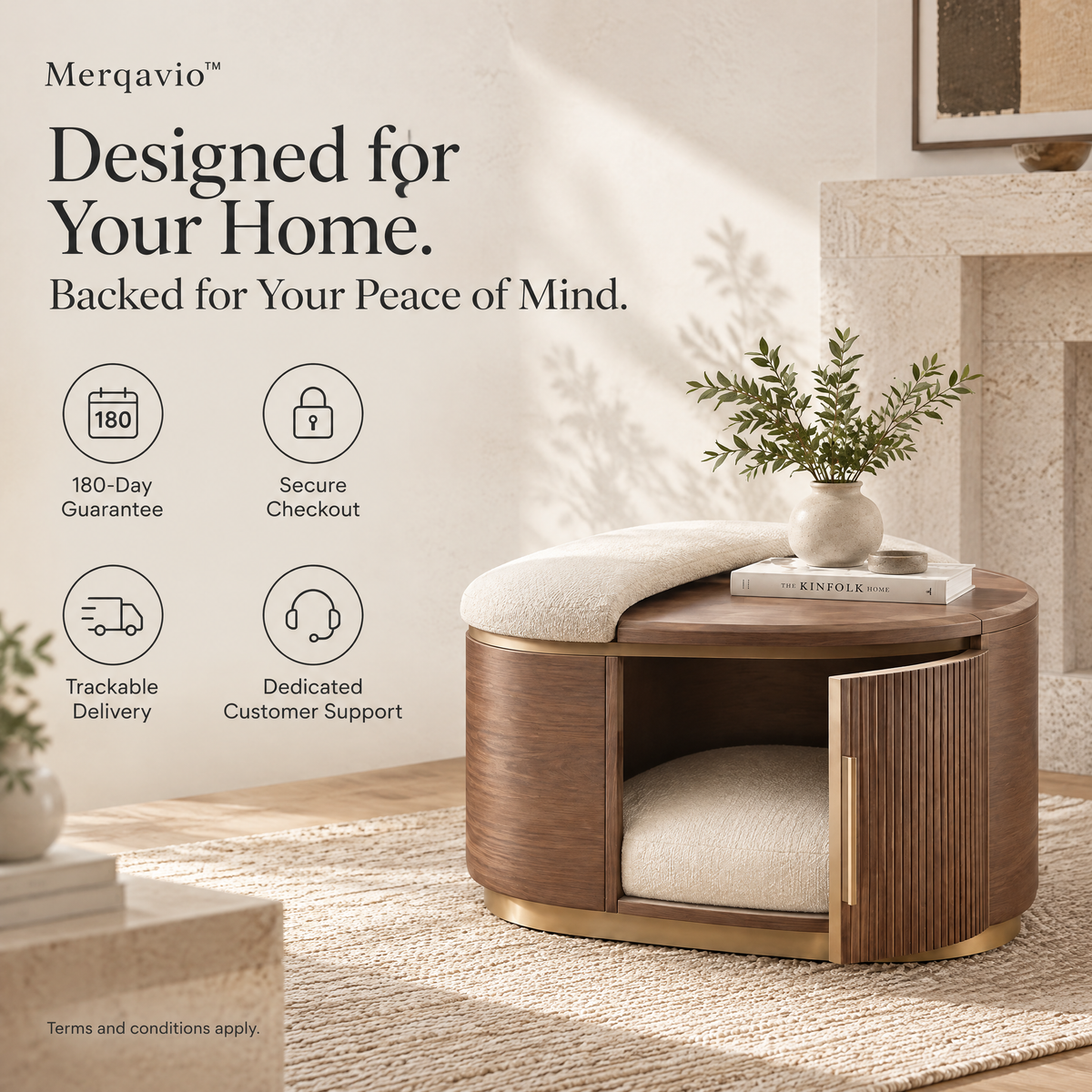 Merqavio™ Convertible Pet Ottoman