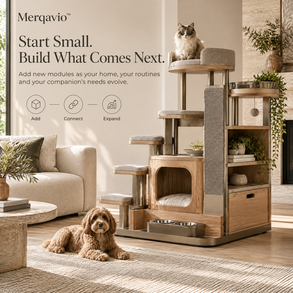 Merqavio™ Modular Pet Apartment System