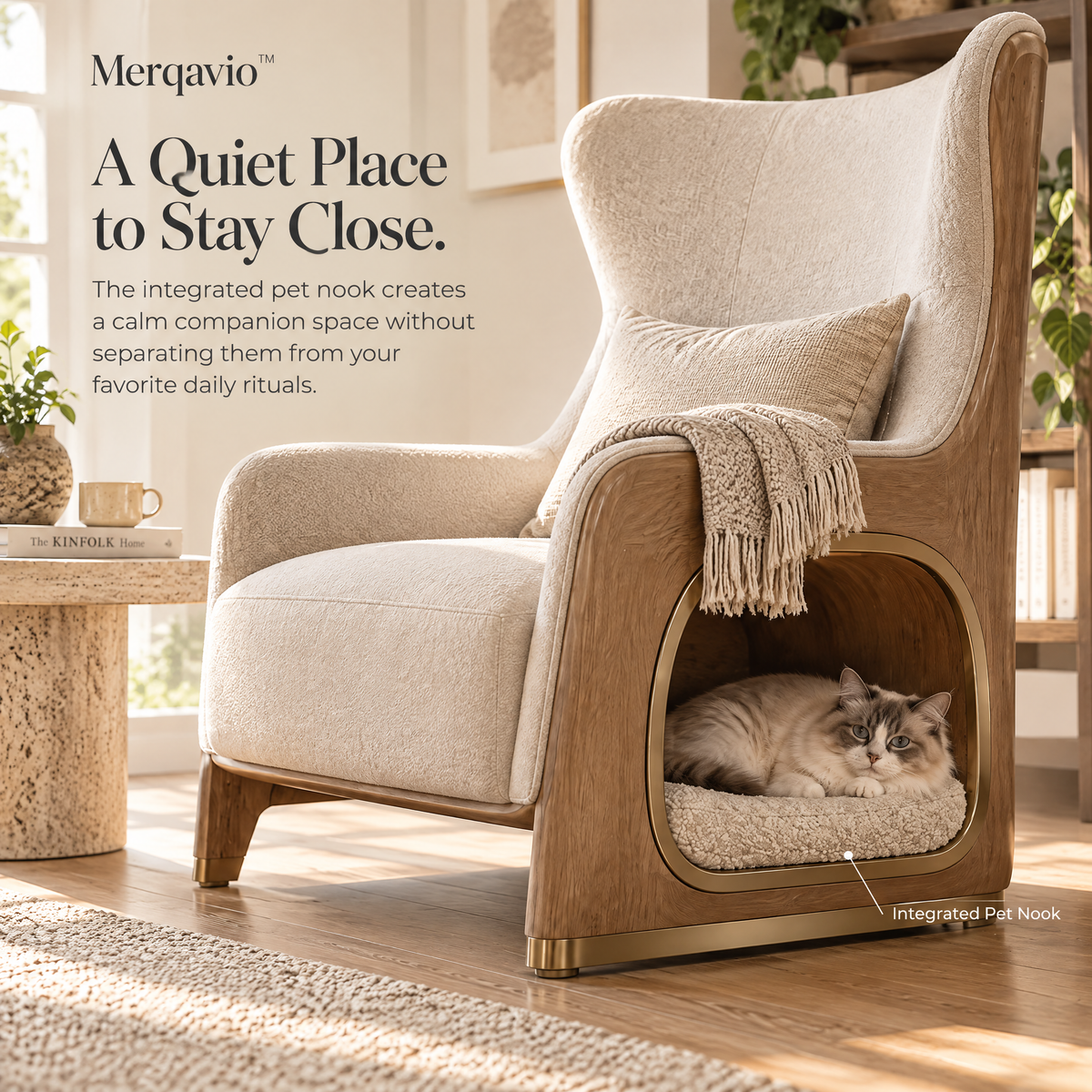 Merqavio™ Pet Reading Nook