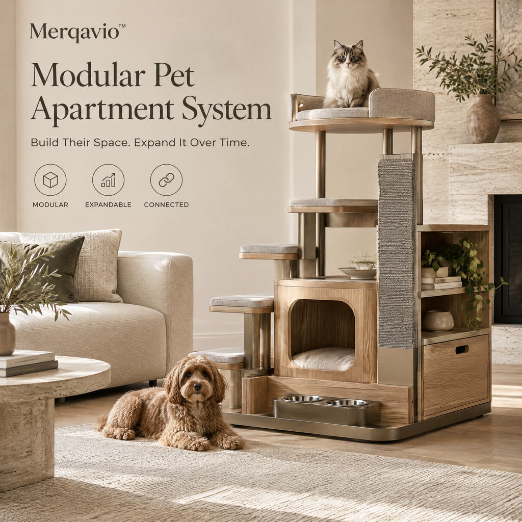 Merqavio™ Modular Pet Apartment System
