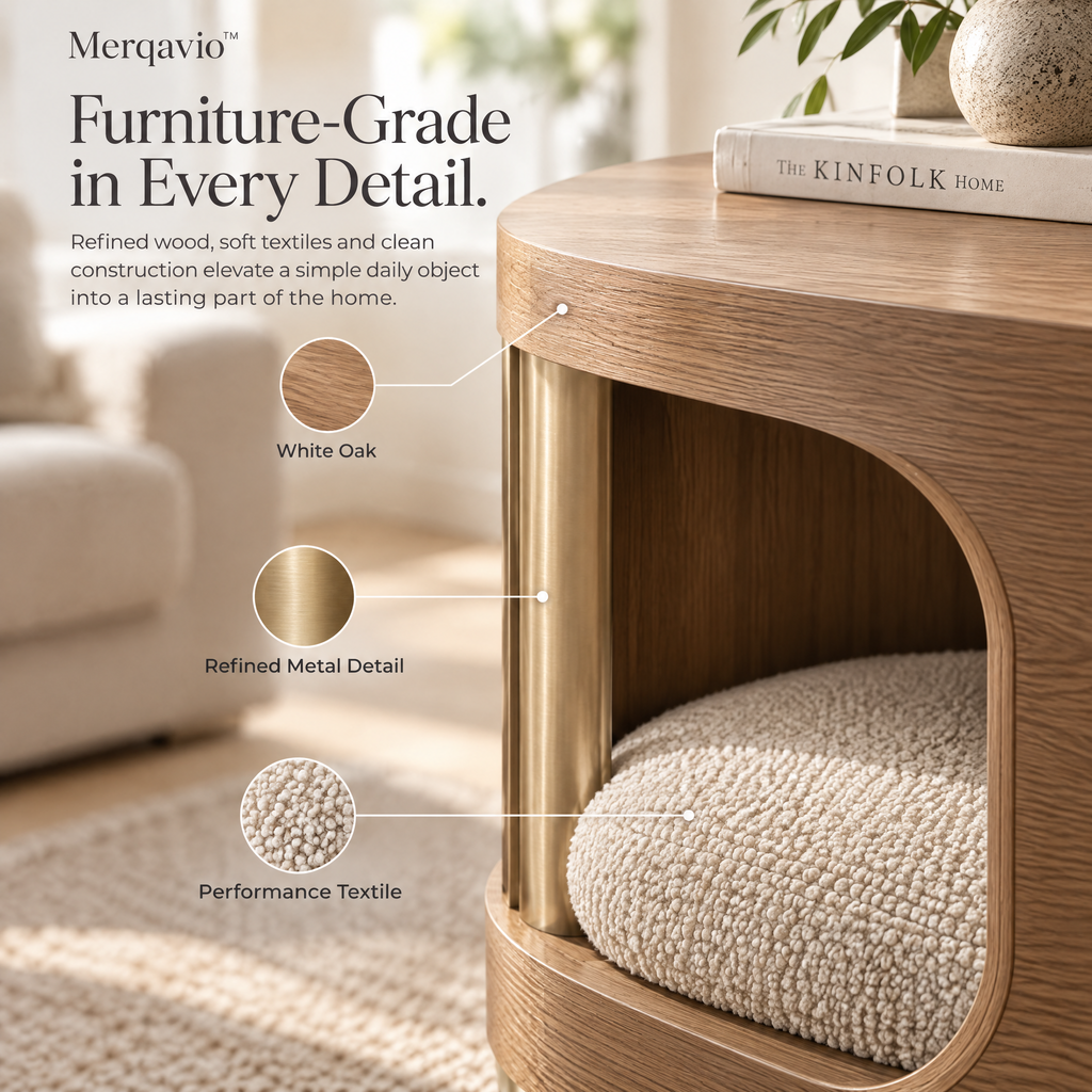 Merqavio™ Pet Human Shared Side Table