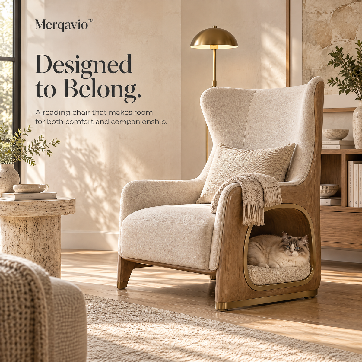 Merqavio™ Pet Reading Nook